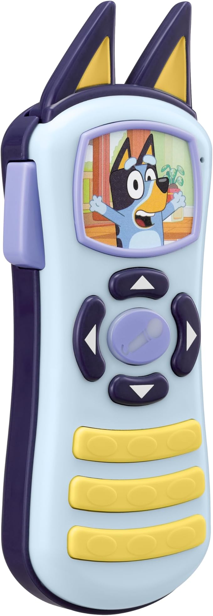 eKids Bluey Toy Remote Control for Toddlers with Built-in Music and Sound Effects, Designed for Fans of Bluey Toys