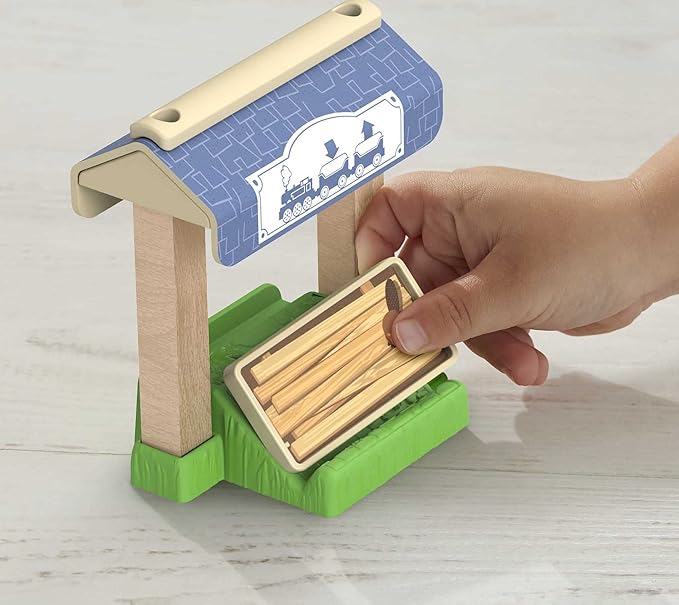 Thomas & Friends Wooden Railway Toy Train Set, Figure 8 Track Pack with Wood Engine for Pretend Play Preschool Kids Ages 3+ Years