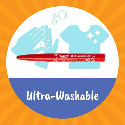 BIC Child's First Magic Marker, Assorted Colors, 96-Count