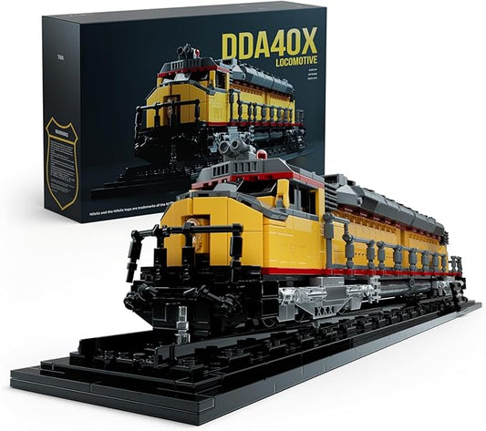 Nifeliz DDA40X Locomotive Building Set with Base, Collectible Steam Train Building Toy Model for Adult Train Lovers, Ideal Gift for Home Décor (1603 PCS, NF10296)
