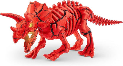 Robo Alive Volcano Dino Fossil Find Triceratops by ZURU Boys Age 5+ Dig and Discover, STEM -Excavate Prehistoric Fossils, Educational Toys, Great Science Kit Gift (Triceratops)