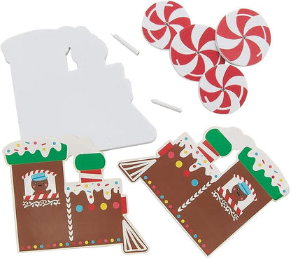 Gingerbread Moving Train Craft Kit, Makes 12