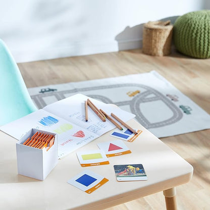 Learning Resources Basic Vocabulary Photo Cards, Vocabulary/Phonics Learning, Educational Games for Kids, 156 Cards, Ages 5+