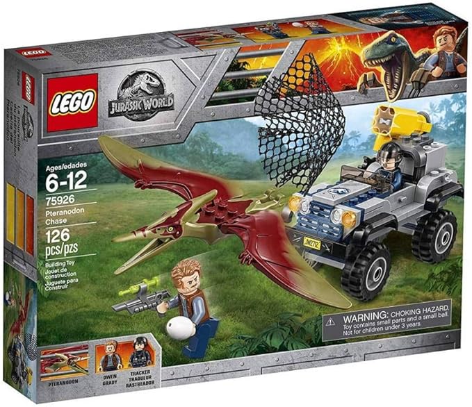 LEGO Jurassic World Pteranodon Chase 75926 Building Kit (126 Pieces)