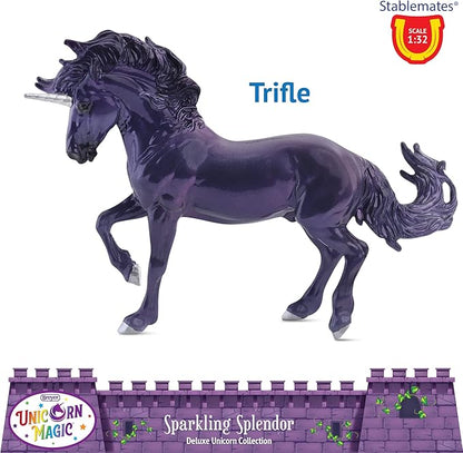 Breyer Horses Stablemates Sparkling Splendor Deluxe Unicorn Set | 8 Unicorn Set | Unicorn Toy | Horse Figurines | 3.75" x 2.5" | 1:32 Scale | Model #6937