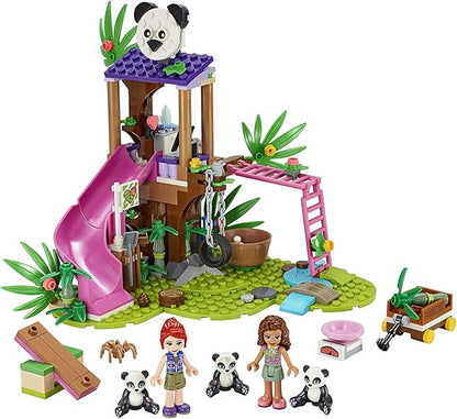 LEGO Friends Panda Jungle Tree House 41422 Building Toy; Includes 3 Panda Minifigures for KidsWho Love Wildlife Animals Friends Mia and Olivia (265 Pieces)