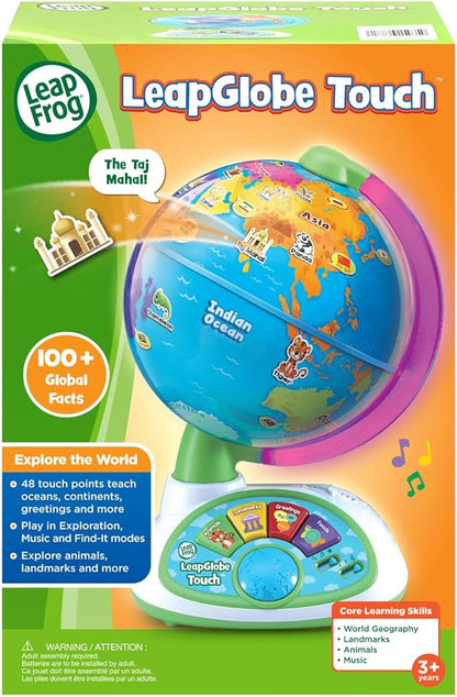 LeapFrog LeapGlobe Touch Interactive Globe for Kids Ages 3 and up