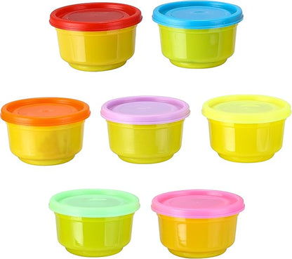 JOYIN 28 PCS Valentine Day Gift Cards with Colorful Playing Dough for Kids Party Favors, Valentine's Classroom Exchange Prize