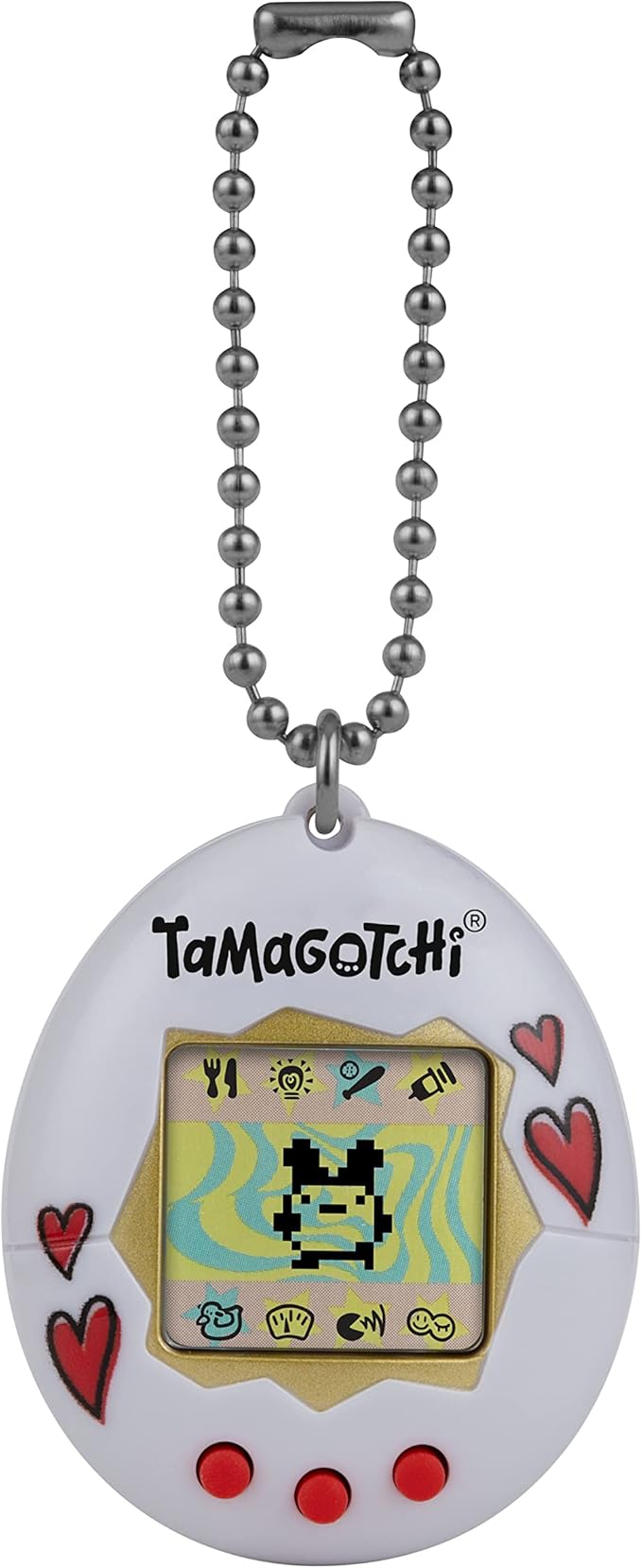Tamagotchi Original - Hearts (Updated Logo)