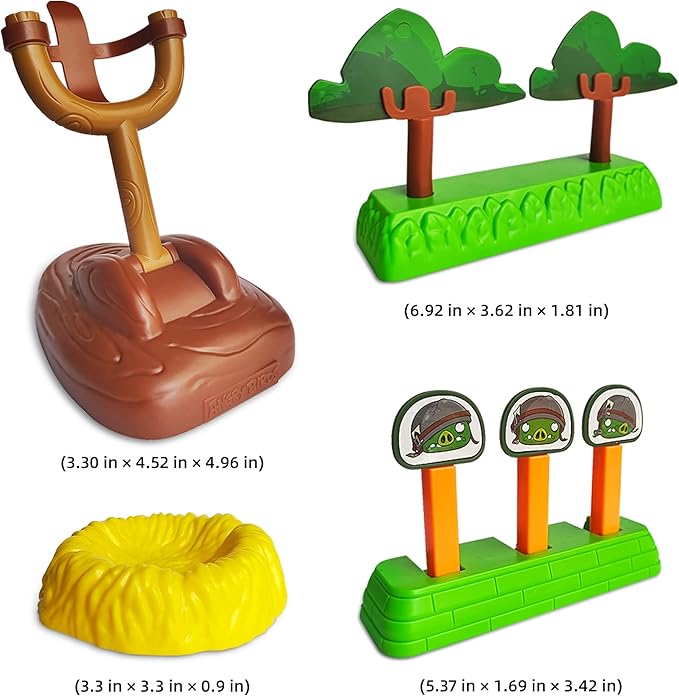 Newly Licensed Angry Birds Toys Playsets Build N’ Launch Construction Brick Assembly Building Blocks Sets Pig City Strike 2 Takedown Space Planet Game Catapult Slingshot Gift Box 97pcs