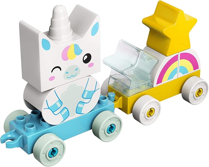 LEGO DUPLO My First Unicorn 10953 Pull-Along Unicorn for Young Kids; Great Toy for Imaginative Learning Through Play, New 2021 (8 Pieces)