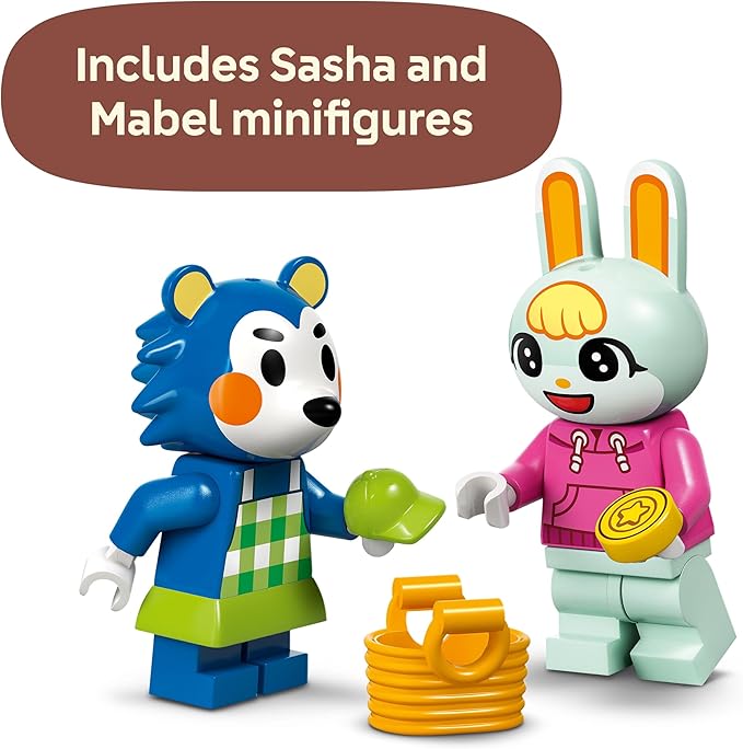 LEGO Animal Crossing Able Sisters Clothing Shop Building Toy - Animal Crossing Toy Figures and Playset for Kids, Girls and Boys, Ages 6+ - Pretend Play Gift Idea for Birthdays - 77055