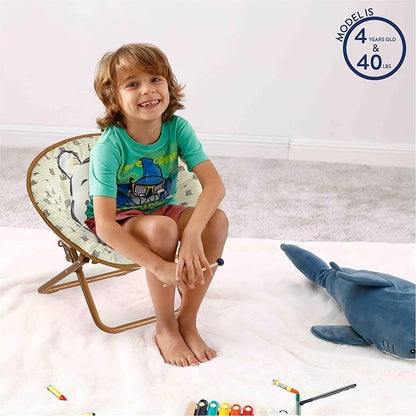 Idea Nuova Disney Winnie The Pooh Toddler 19" Folding Saucer™ Chair, Ages 3+