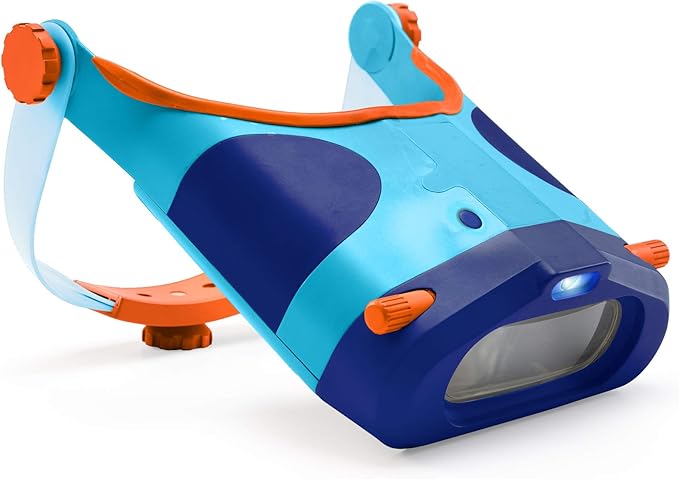 Educational Insights GeoSafari Jr. Mighty Magnifier, Explorer Glasses for Day or Night Viewing, Ages 4+