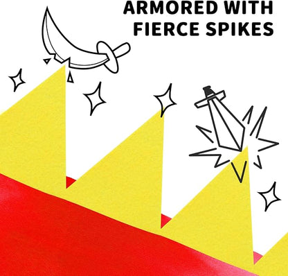 iROLEWIN Dinosaur-Costume for Kids Dragon Cape Mask as Boys Girls Dino Dress-Up Clothes for Play Toys Birthday Party Gifts