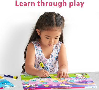 Skillmatics Educational Toy - I Can Write Unicorns, Preschool & Kindergarten Learning Activity for Kids, Toddlers, Supplies for Classroom, Gifts for Girls & Boys Ages 3, 4, 5, 6