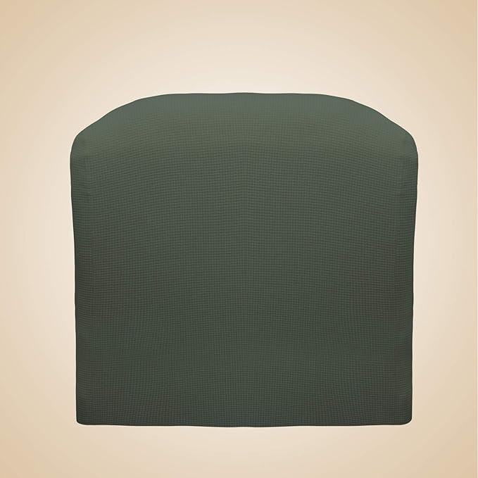 Easy-Going Recliner Stretch Sofa Slipcover Sofa Cover 1 Piece Furniture Protector Couch Soft with Elastic Bottom Kids,Polyester Spandex Jacquard Fabric Small Checks(Oversize Recliner,Olive Green)