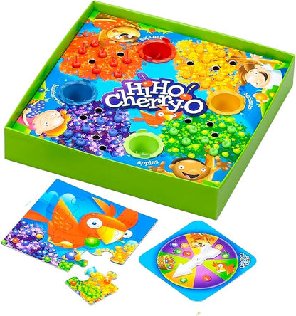 Hasbro Gaming Hi Ho Cherry-O Board Game | Preschool Games for Kids | 2-4 Players | Easter Gifts for Girls & Boys | Ages 3+ (Amazon Exclusive)