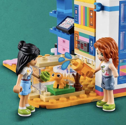 Lego Friends Liann's Room 41739, Art-Themed Bedroom Playset with Liann & Autumn Mini-Dolls, Collectible Toy for Girls and Boys 6 Plus Years Old