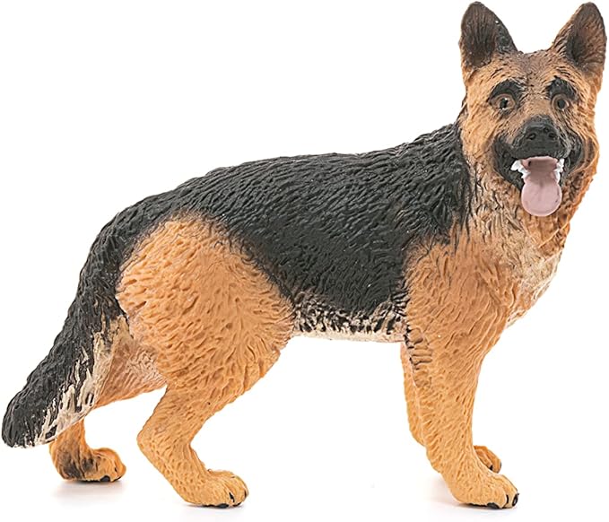 Schleich Farm World, Realistic Animal Toys for Boys and Girls, German Shepherd Dog Toy Figurine, Ages 3+
