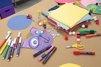 Prang (Formerly SunWorks) Construction Paper, Violet, 9" x 12", 50 Sheets