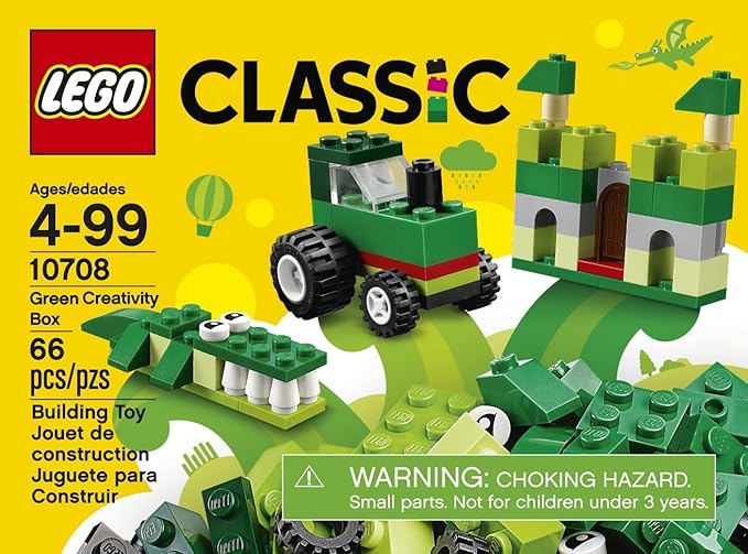 LEGO Classic Green Creativity Box 10708 Building Kit
