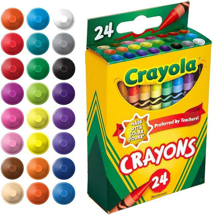 Crayola Crayons, Assorted Classic Colors, 24 Count