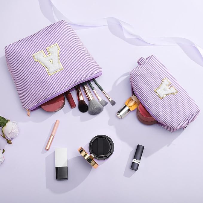 YOOLIFE Birthday Gifts for Women Kids Teen Girl Girlfriend Bridesmaid Wife | Travel Toiletry Bag | Birthday Gift Idea for Her Mom Girlfriend Bridesmaid Wife | Birthday Gift Idea for Her Purple K