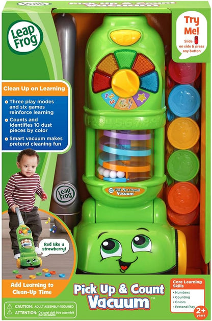 LeapFrog Pick Up and Count Vacuum, Green