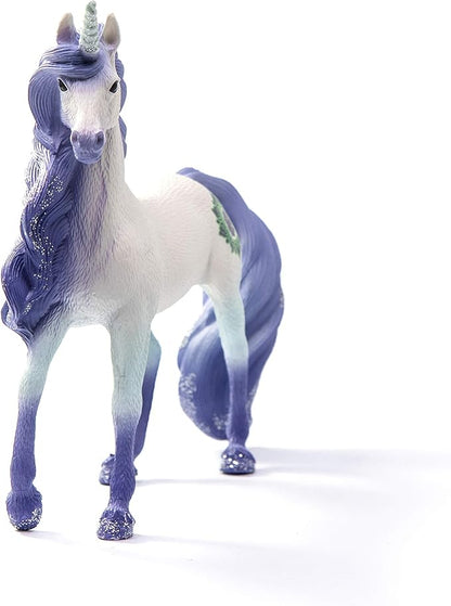 Schleich bayala, Unicorn Toys for Girls and Boys, Mandala Unicorn Stallion Unicorn Figurine, Purple, Ages 5+