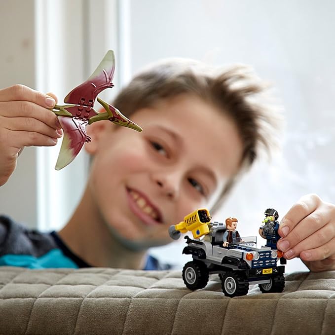 LEGO Jurassic World Pteranodon Chase 75926 Building Kit (126 Pieces)