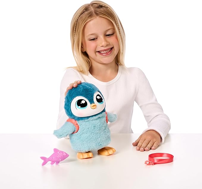 Little Live Pets My Walking Penguin - Waddles Soft and Cuddly Interactive Toy Penguin That Walks, Dances and Flaps It's Wings. 25+ Sounds and Reactions. Batteries Included. for Kids Ages 5+