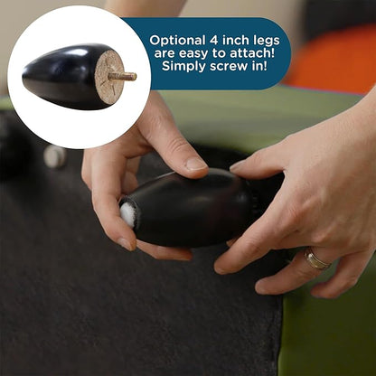 Children's Factory As We Grow Toddler Chair, Flexible Seating for Daycare or Preschool, Kids Reading Couch, Playroom Furniture, Sage