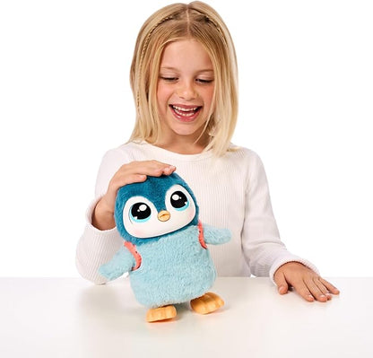 Little Live Pets Walking Penguin My Pet Waddles, Interactive Plush Penguin with 25+ Sounds and Detachable Leash, Toy Penguins for Kids of Ages 5+