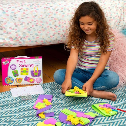 Galt Toys, First Sewing Kit for Kids, Learn to Sew DIY Craft Kit, Ages 5+