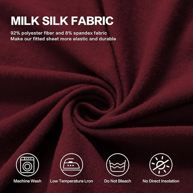 Soft Spandex Recliner Chair Covers, 4 Pieces Lazy Boy Recliner Cover for Recliner Chair, Stretch Cover for Recliner slipcovers Good Choice for All Seasons(XL,Wine Red)