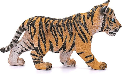 Schleich Wild Life, Animal Figurine, Animal Toys for Boys and Girls 3-8 years old, Tiger Cub, Ages 3+