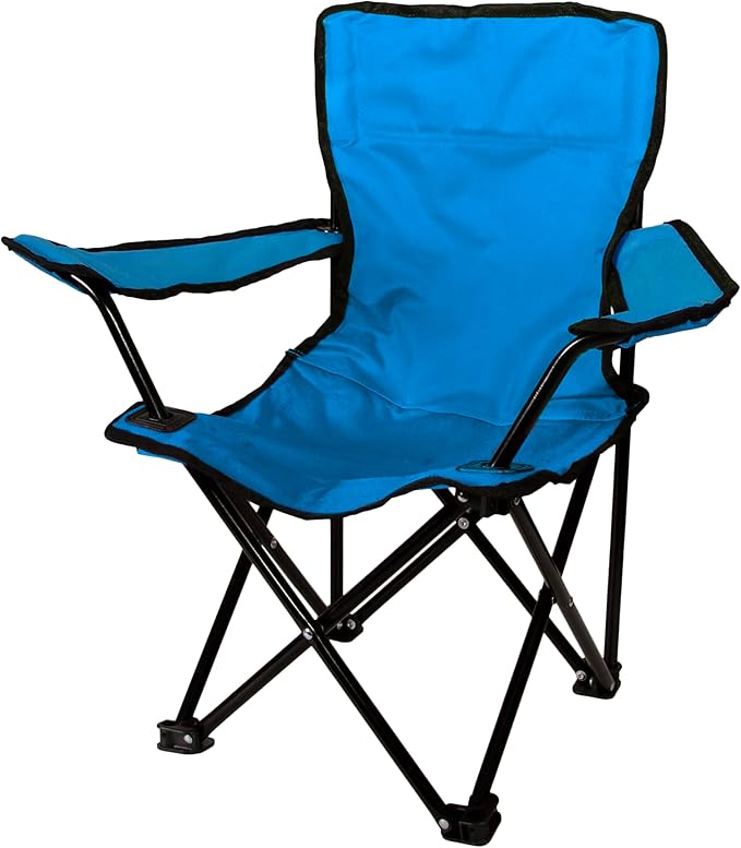 Pacific Play Tents Sapphire Blue Kids Super Folding Chair (56132)