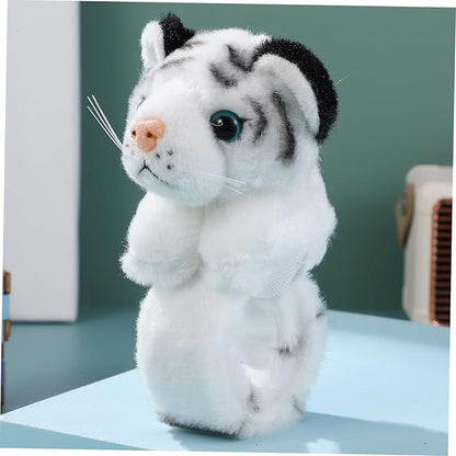 Abaodam Animal Slap Bracelet Tiger Slap Bracelet Plush Stuffed Animal Slap Bracelets Snap Wrist Band for Kids Birthday Party