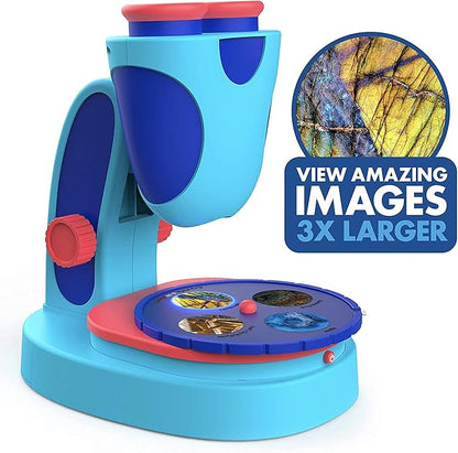 Educational Insights GeoSafari Jr. Kidscope, Kids Microscope, STEM Toy, Gift for Boys & Girls, Ages 5+