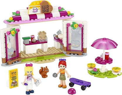 LEGO Friends Heartlake City Park Café 41426 Building Toy, Outdoor Café Set Inspires Role Play and Includes 2 Buildable Mini-Doll Figures, Great Gift for Kids Who Love Food Play (224 Pieces)