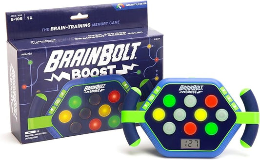 Educational Insights BrainBolt® Boost - Memory Brain Game, Includes 3 Game Modes, For 1 Player, Gift for Ages 5+