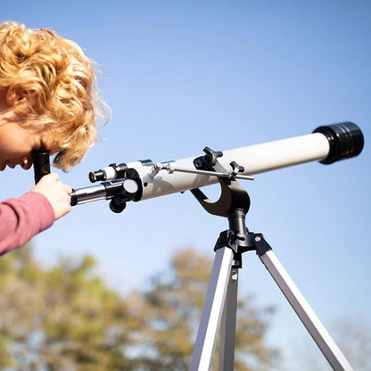 GeoSafari Omega Refractor Telescope, Telescope for Kids & Adults, Supports STEM Learning, Gift For Boys & Girls, Ages 8+