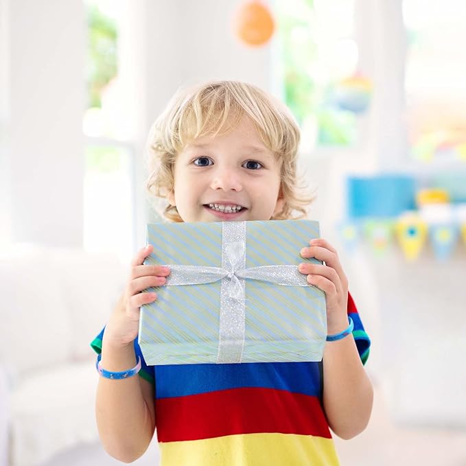 Aoriher 48 Pcs Space Party Favors Outer Space Rubber Bracelets Silicone Wristbands Space Theme Keychains Space Party Goodie Bag Fillers for Galaxy Birthday Party Supplies Boys Girls Classroom Rewards