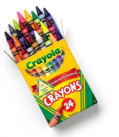 Crayola Classic Color Pack Crayons, 24 Count, (Pack of 4)