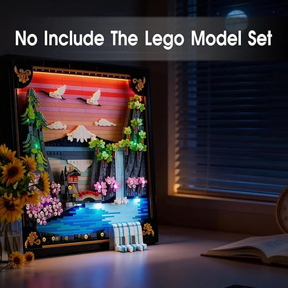 LED Light for Lego 31218 Japanese Cherry Blossom Landscape Set, Light Kit Compatible with Lego 31218 Building Blocks Model, Not Included The Model Set