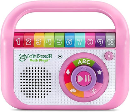 LeapFrog Let's Record! Music Player, Pink