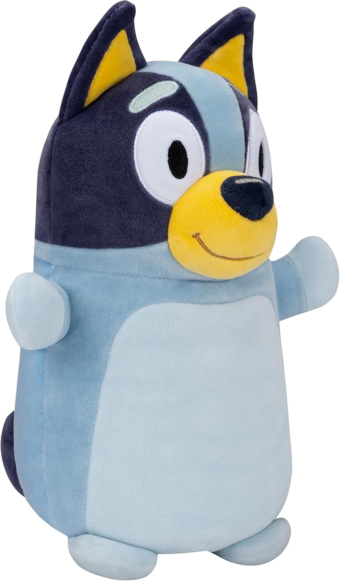 Squishmallows Original 10-Inch Bluey HugMees - Medium-Sized Ultrasoft Official Jazwares Plush