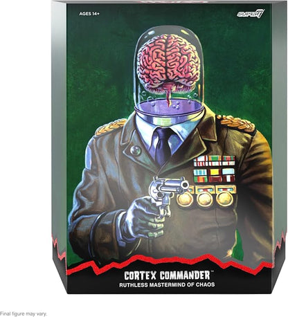 Super7 ULTIMATES! The Worst Cortex Commander - 7" The Worst Action Figure with Accessories Collectibles and Retro Toys