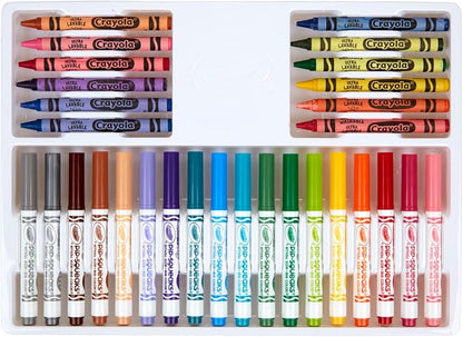 Crayola Dinosaur 5-in-1 Art Kit for Kids, Dinosaur Toys, Kids Art Set, Dinosaur Gift for Boys & Girls, Ages 4+